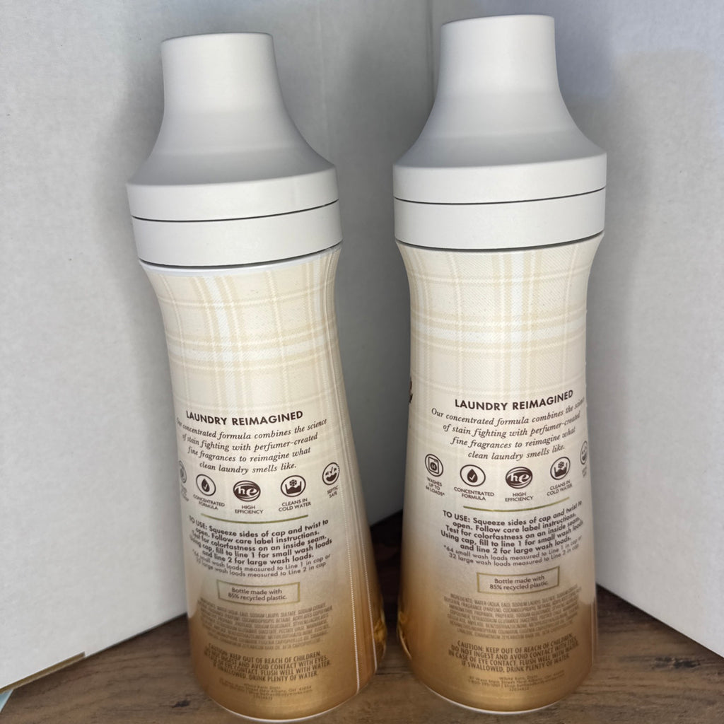 White Pumpkin LAUNDRY Detergent 32 oz SEALED Bath & Body Works (2 Pack)