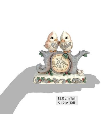 Jim Shore WOODLAND JOY WORD WITH BIRDS FIGURINE-NATURE'S JOY 6017180 NEW