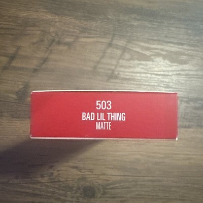 Kylie Jenner Matte Liquid Lipstick & Lip Liner Kit Set 503 Bad Lil Thing