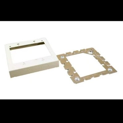 4PK Legrand Extending Power On-Wall Flush Type Extension Adapter Ivory 2-Gang