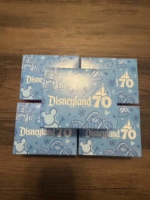 2025 McDonald’s Disneyland 70 Happy Meal Set of 5 NEW