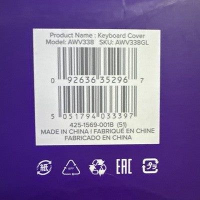 Targus 3 Pack Universal Keyboard Protective Covers