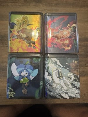 Pokemon TCG: Stacking Tin (Q1-2025) *Lot Of 4*