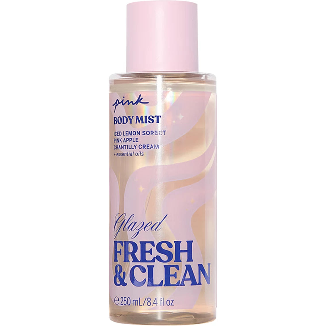 Victoria's Secret Pink Fresh & Clean Glazed Fragrance Body Mist Spray 8.4 fl oz