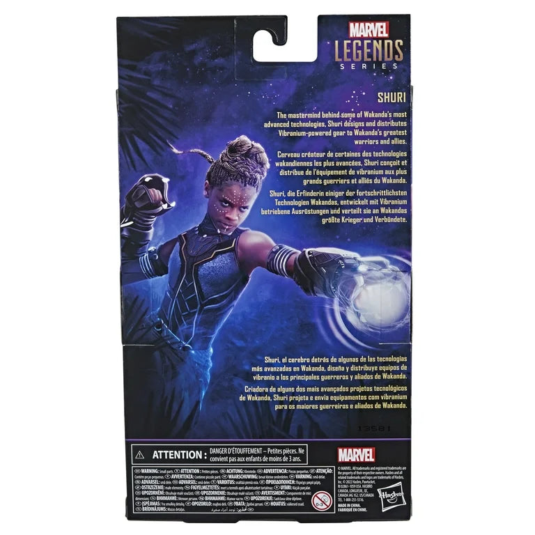 Marvel: Legends Series Black Panther Shuri Kids Toy Action Figure