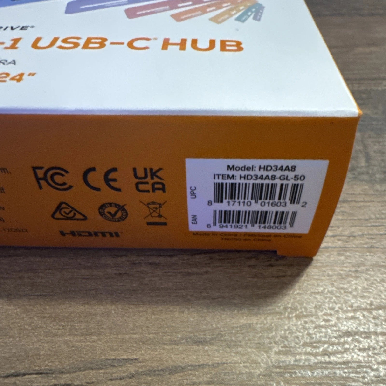 Hyper HyperDrive 6 in 1 USB C Hub Adapter HDMI For 2021 iMac